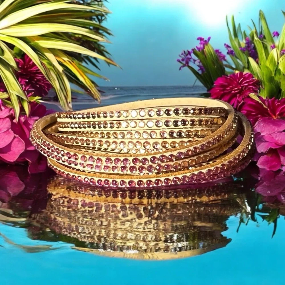 Wrap Bracelet Adjustable Snap Closure